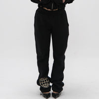 CADETTE Sweatpants Black/Camo (*Long Length)