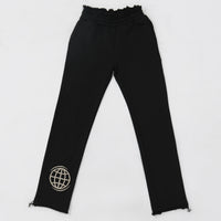 CADETTE Sweatpants Black/Camo (*Long Length)